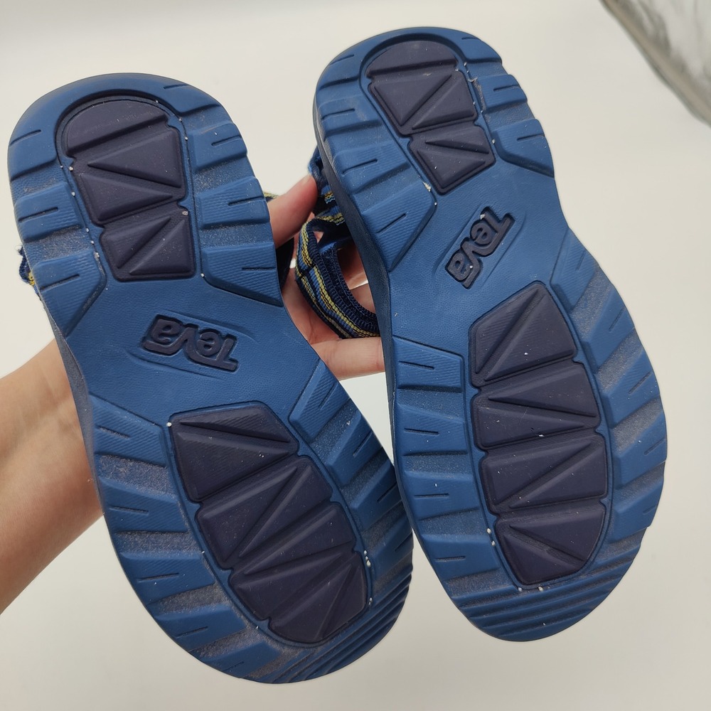 Teva Hurricane XLT2 Kid 1 Sandal Kishi Dark Blue Hook & Loop Straps Outdoor Gorp - Picture 8 of 11